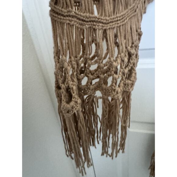 Beach Wear Cover Up Beige Size 16W - Picture 3 of 8